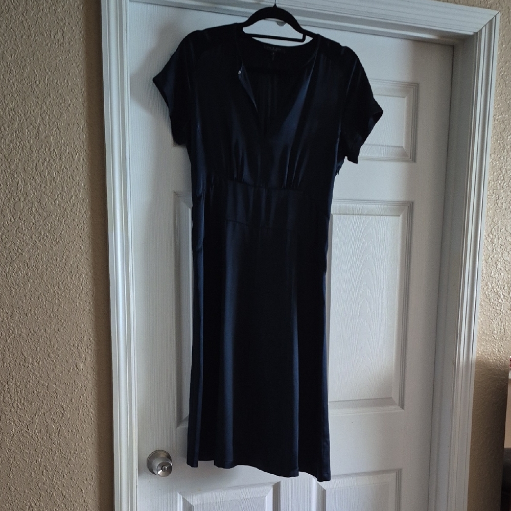 Rag & Bone Blue Sheath Midi Dress